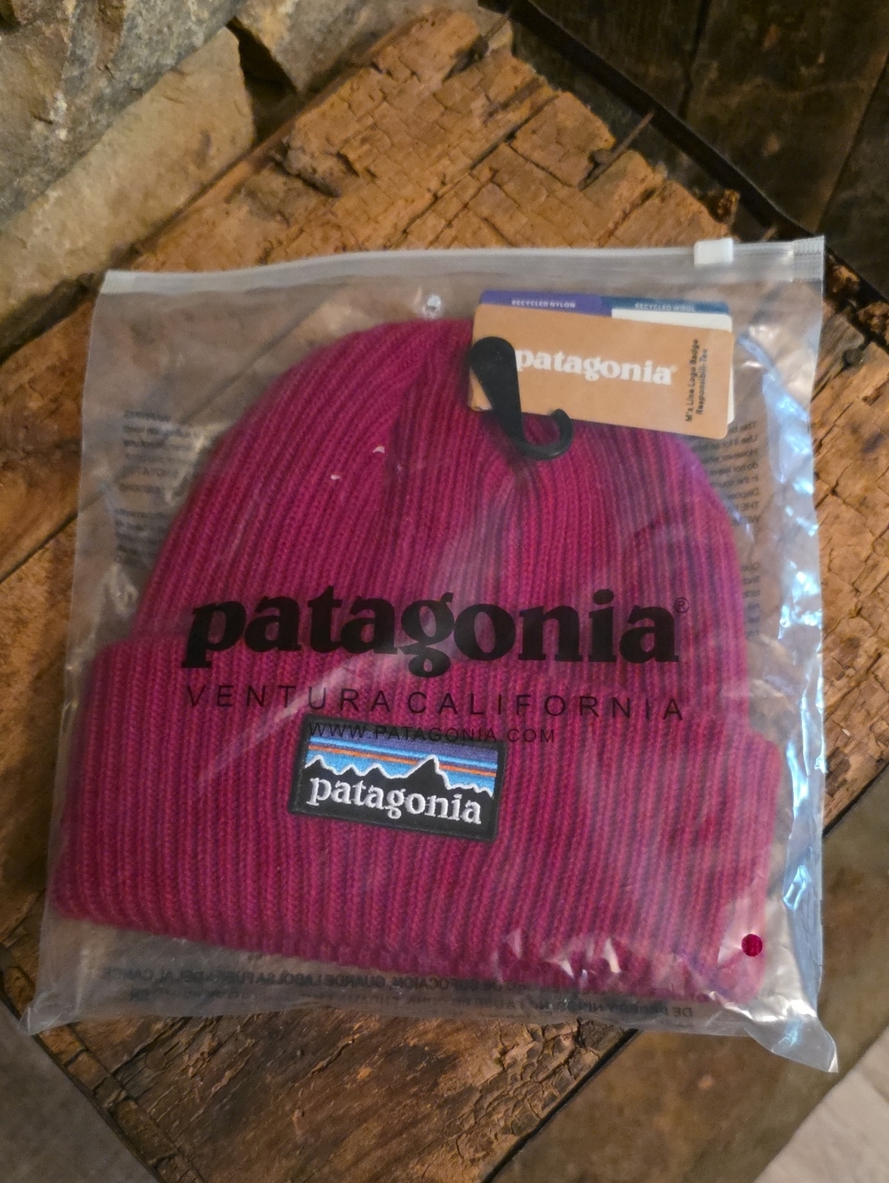 Patagonia Kids Beanie - Wine Red